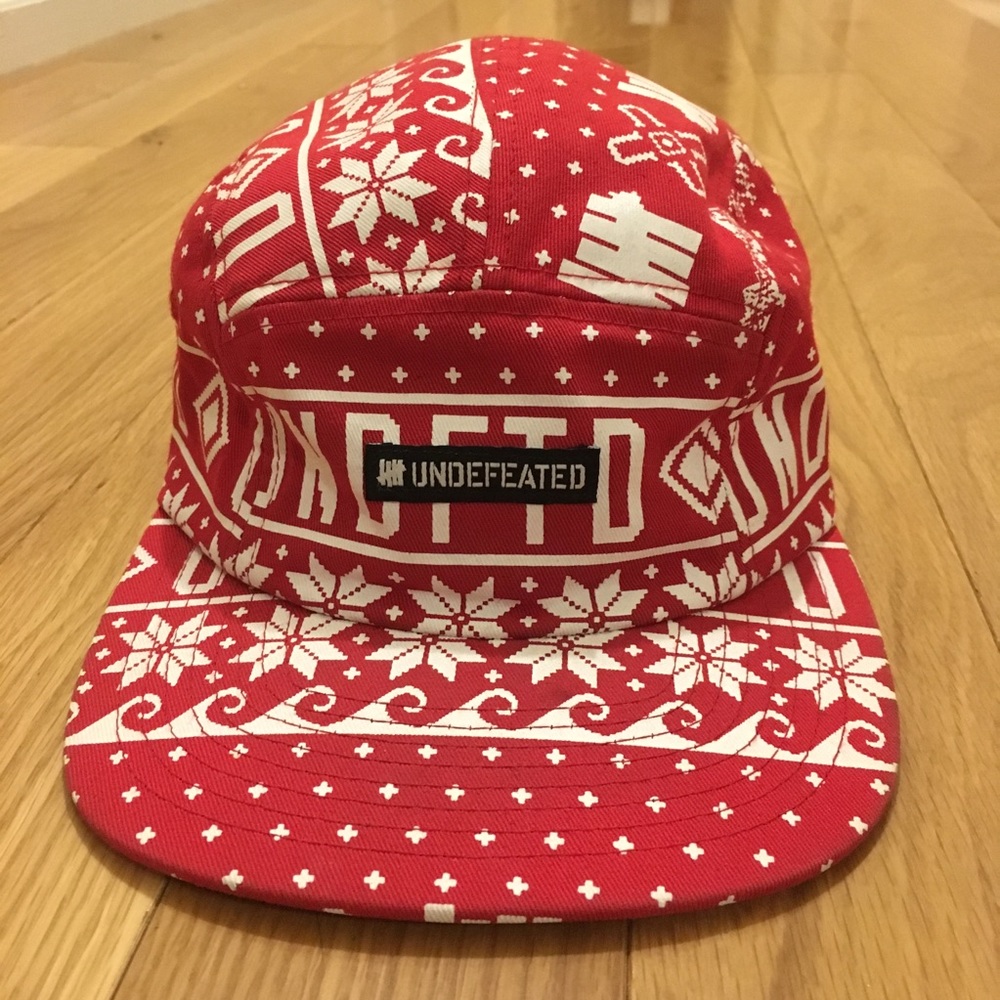 UNDEFEATED 5 panel hat